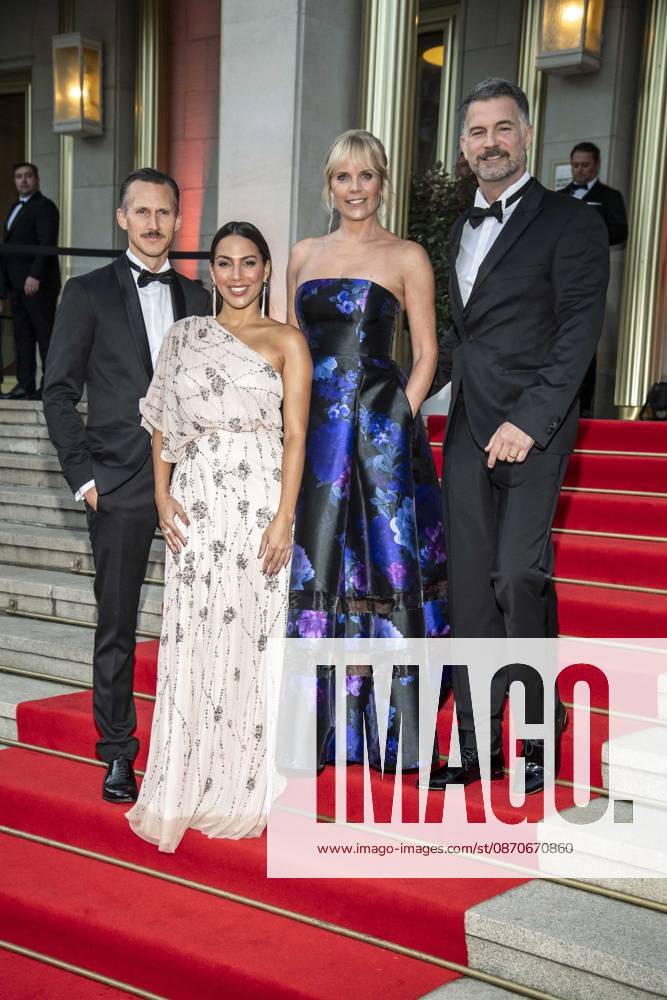 ABB OPERNBALL- Johannes Hendrik Langer, Amy Mußul, Melanie Marschke und Simon Boer ZDF Soko Leipzig zu Gast auf dem 31.Leipziger Opernball 2026 im Opernhaus am 24.10.2026 in Leipzig Sachsen Deutschland