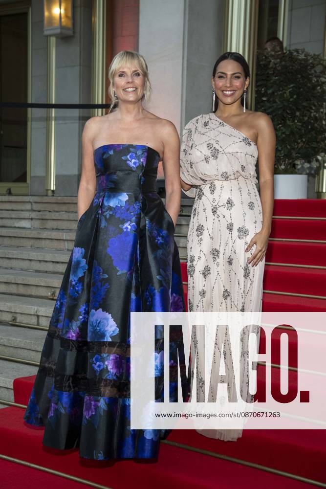 ABB OPERNBALL- Melanie Marschke und Amy Mussul ZDF Soko Leipzig zu Gast auf dem 31.Leipziger Opernball 2026 im Opernhaus am 24.10.2026 in Leipzig Sachsen Deutschland
