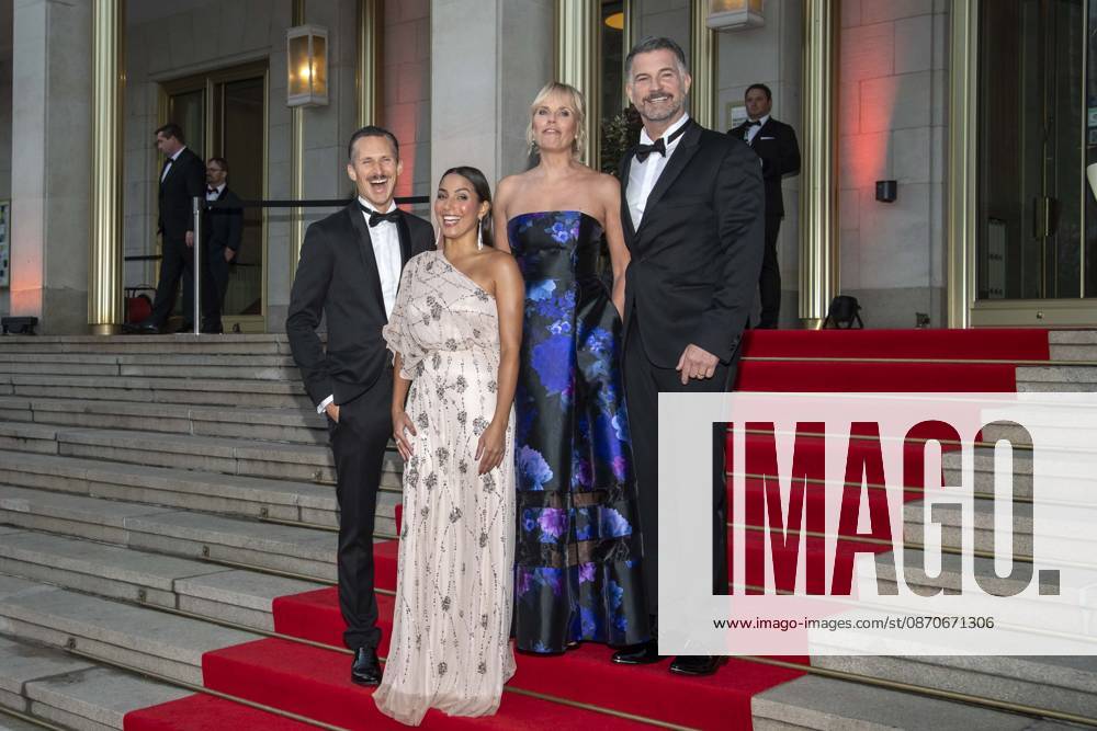 Johannes Hendrik Langer, Amy Mußul, Melanie Marschke und Simon Boer bei Leipziger Opernball 2026 im Opernhaus Leipzig , Leipzig den 24.10.2026