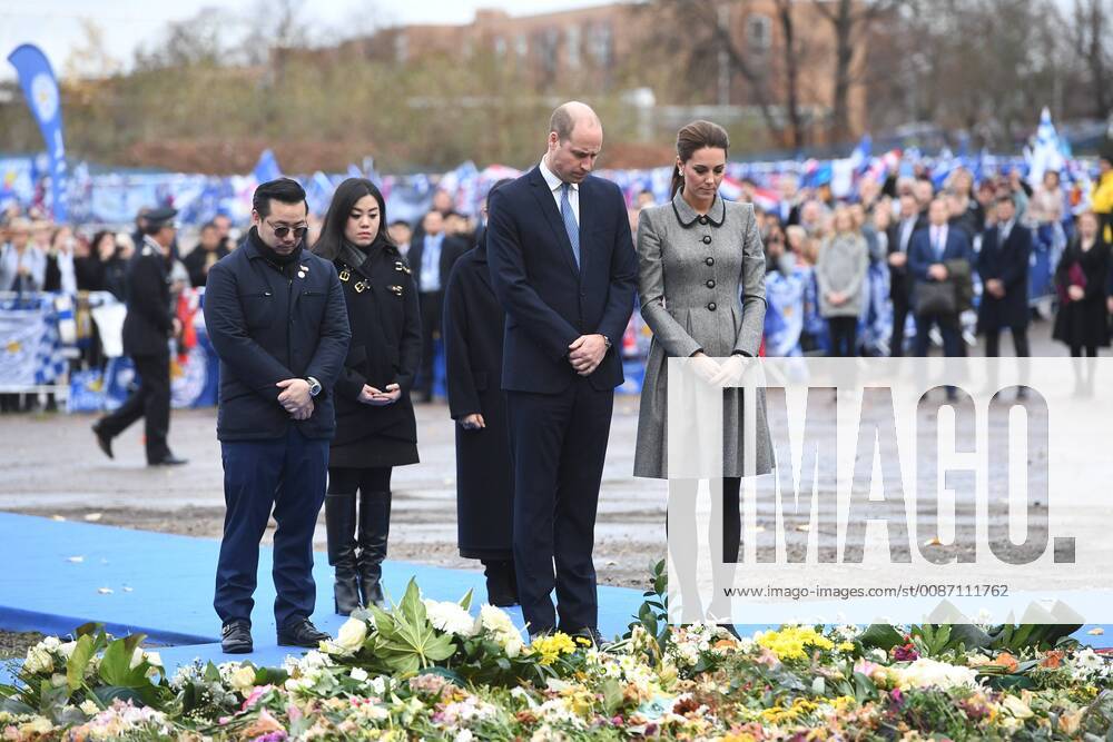 . 28 11 2018. LEICESTER , United Kingdom. Duke and Duchess of Cambridge visit Leicester City FC. Prince William, The Duke of Cambridge accompanied by his wife Catherine, the duchess of Cambridge visit LEICESTER City football club. xAndrewxParsonsx xi-Imagesx IIM-18935-0009