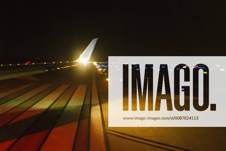 Tarmac night with lights