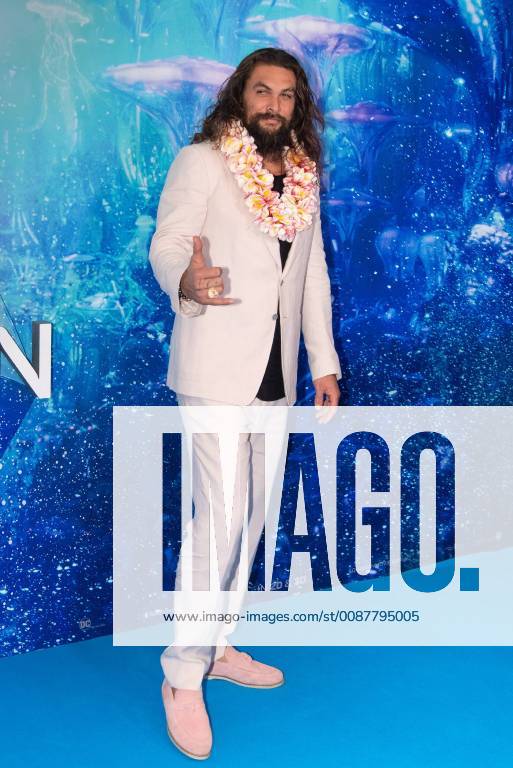 Sydney, NSW, U.S. - SYDNEY, AUSTRALIA - DECEMBER 19: Jason Momoa walks the blue carpet at the Sydney fan event of the motion picture Aquaman on December 19, 2018, at Event Cinema in Sydney, Australia. ( Icon Sportswire) Sydney Australia - ZUMAi88_ 20181219_zaf_i88_009