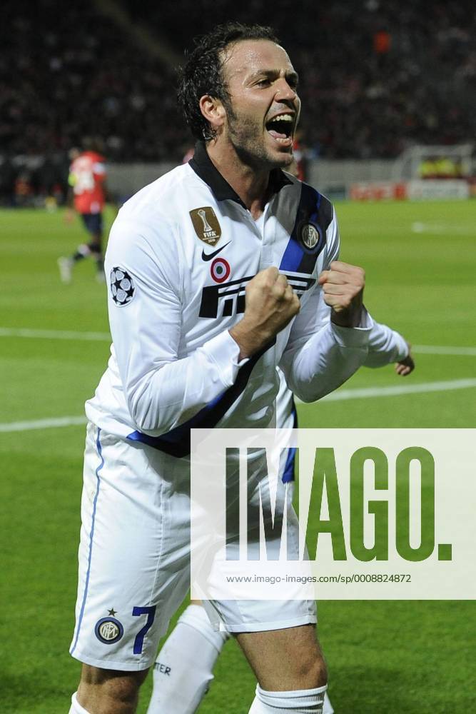 Lille 18 10 2011 - Champions League (LOSC) OSC Lille - Inter Mailand: Giampaolo Pazzini