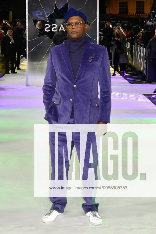 American actor Samuel L. Jackson attends the UK Premiere of M. Night Shyamalan s all-new comic-book thriller Glass at Curzon Mayfair in London. JANUARY 9th 2019 SLIx1999