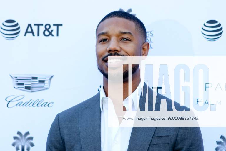Palm Springs, California, U.S. - Black Panther Actor, MICHAEL B. JORDAN at the Variety Creative Impact Awards held during the 30th Palm Springs International Film Festival. The Awards took place at the Parker Hotel. Palm Springs U.S. - ZUMAa07_ 20190104_sha_a07_980