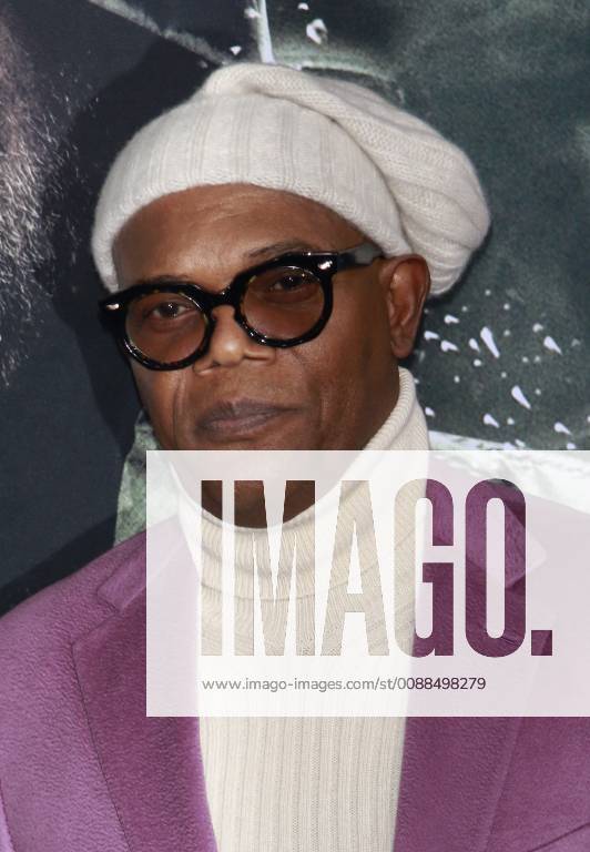 NEW YORK, NY - JANUARY 15: Samuel L. Jackson at the New York Premiere Of Glass at The SVA Theatre in New York City on January 15, 2019.