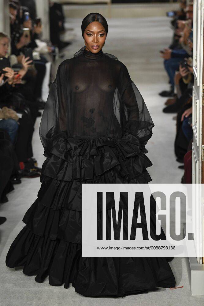 Paris Fashion Week. Defile Haute Couture Printemps-Ete 2019. Valentino, Couture, Spring-Summer 2019, Paris, France Editorial use only