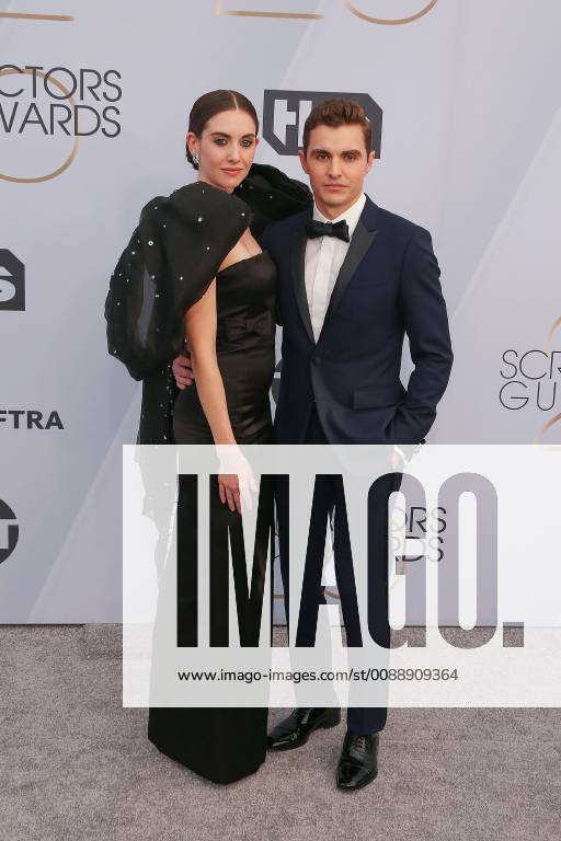 Alison Brie und Dave Franco bei der Verleihung der Screen Actors Guild Awards am 27.01.2019 in Los Angeles SAG Screen Actors Guild Awards Verleihung in Los Angeles - Ankunft Arrivals