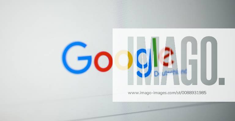 Google, Startseite, Suchmaschine, Internet, Bildschirmfoto, Deutschland, Europa