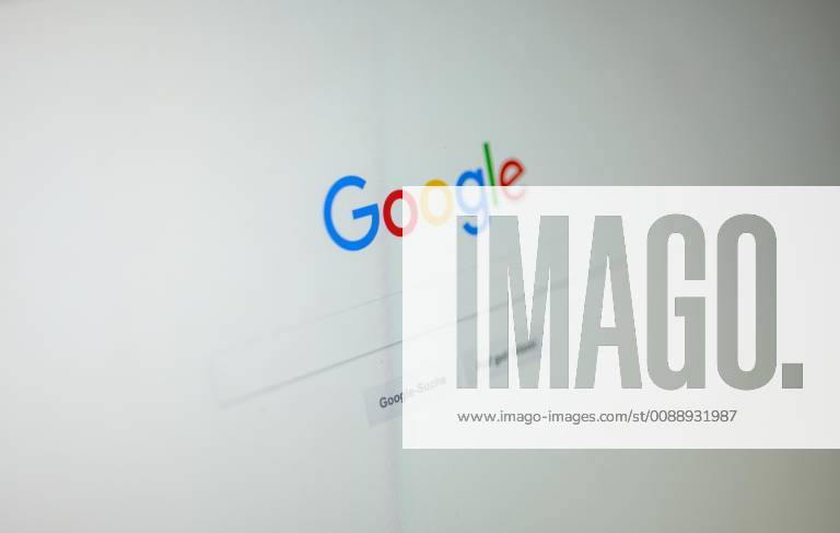 Google, Startseite, Suchmaschine, Internet, Bildschirmfoto, Deutschland, Europa