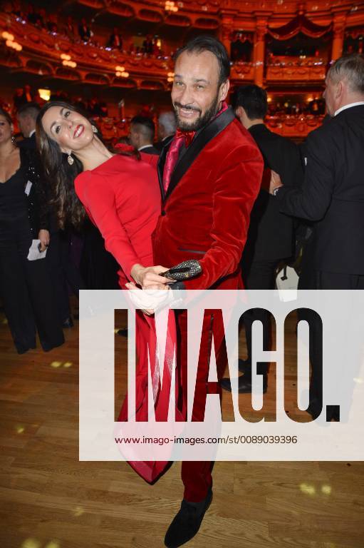 Judith Williams mit Ehemann Alexander Klaus Stecher, Semper Opern Ball in Dresden am 01.02.2019