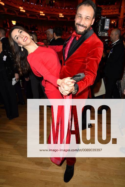 Judith Williams mit Ehemann Alexander Klaus Stecher, Semper Opern Ball in Dresden am 01.02.2019