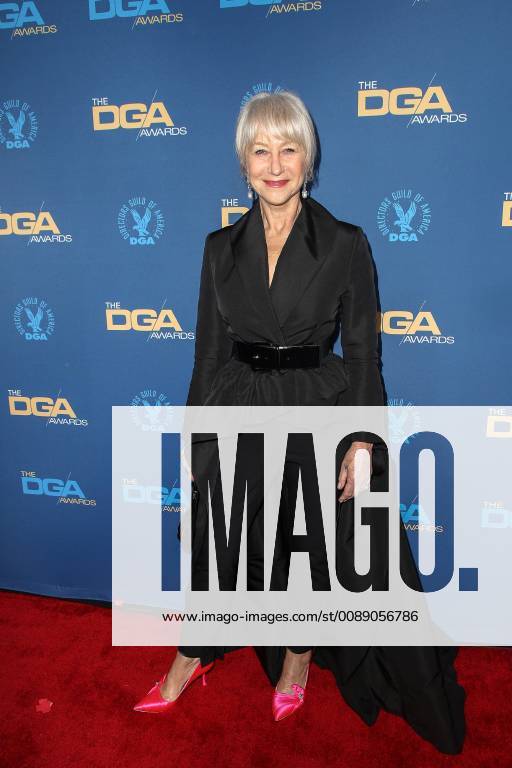 Helen Mirren bei der Ankunft zur Verleihung der Guild of America Awards am 2.02.2019 in Hollywood, Los Angeles Directors Guild of America Awards 2019 Verleihung in Los Angeles
