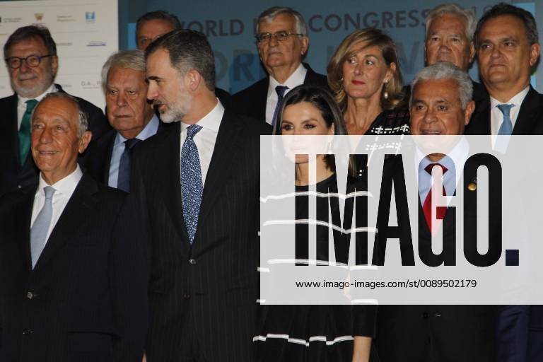 Spanish King Felipe VI and Queen Letizia Ortiz during the presentation of the World Peace Liberty Award in Madrid on Wednesday 20 February 2019 Cordon Press