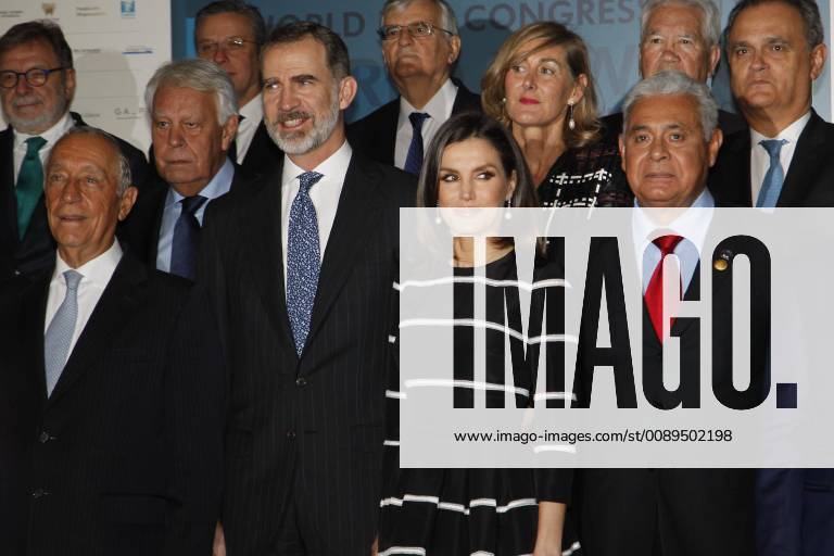 Spanish King Felipe VI and Queen Letizia Ortiz during the presentation of the World Peace Liberty Award in Madrid on Wednesday 20 February 2019 Cordon Press
