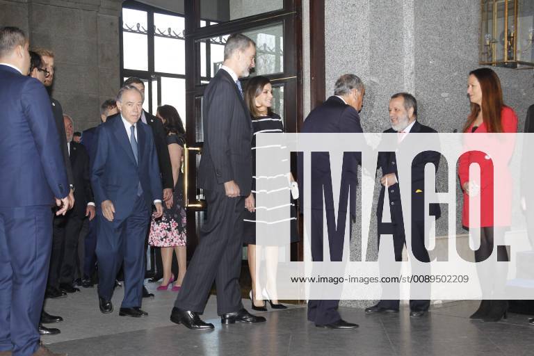 Spanish King Felipe VI and Queen Letizia Ortiz during the presentation of the World Peace Liberty Award in Madrid on Wednesday 20 February 2019 Cordon Press