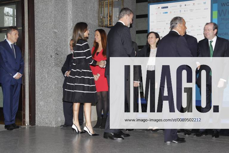 Spanish King Felipe VI and Queen Letizia Ortiz during the presentation of the World Peace Liberty Award in Madrid on Wednesday 20 February 2019 Cordon Press