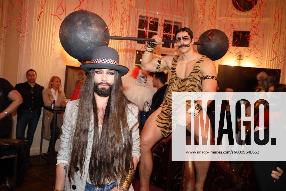 Life Ball Style Bible Präsentation Wien, Lusthaus, 21. 02. 2019 CONCHITA, Tom NEUWIRTH