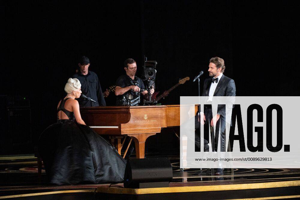 Lady Gaga and Bradley Cooper perform during the live ABC telecast of the 91st Oscars at the Dolby® Theatre in Hollywood, CA on Sunday
