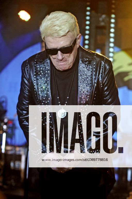Sänger Heino Kramm. Sänger Heino Kramm während eines Konzertes im Rahmen seiner Abschiedstournee 2019 am 03.03.2019 in der Alten Seilerei Mannheim. 20190303MWI0283
