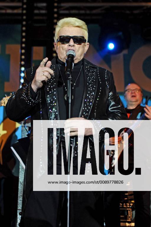 Sänger Heino Kramm. Sänger Heino Kramm während eines Konzertes im Rahmen seiner Abschiedstournee 2019 am 03.03.2019 in der Alten Seilerei Mannheim. 20190303MWI0383