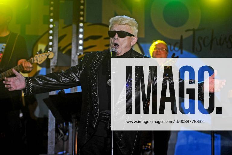 Sänger Heino Kramm. Sänger Heino Kramm während eines Konzertes im Rahmen seiner Abschiedstournee 2019 am 03.03.2019 in der Alten Seilerei Mannheim. 20190303MWI0513