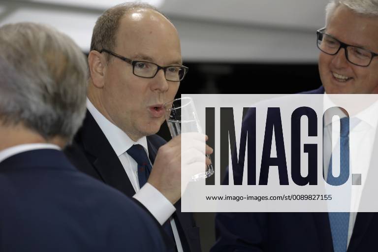 Fürst Albert II von Monaco bei der Verleihung des ocean tribute award 2019 auf der 50. boot in Düsseldorf. Düsseldorf Messehalle 6 Nordrhein-Westfalen Deutschland