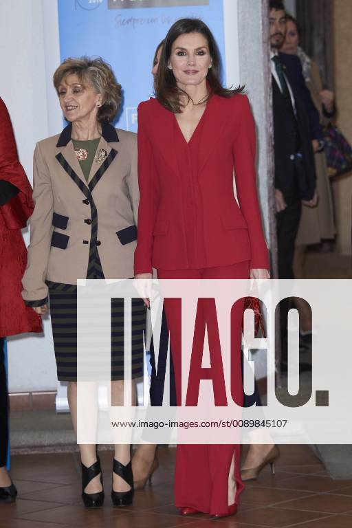 Madrid Queen Letizia during the award ceremony of the ‘’Princess of Girona 2019 foundation prize’’ in the category ‘’social’’ at the Complejo cultural San Francisco in Caceres. No Spain
