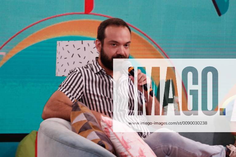 OSASCO, SP - 11.03.2019: LANÇAMENTO PROGRAMA DA MAISA SBT - Director Lucas Gentil, responsible for the Bake Off Brasil program, talks to the press about the launch of Maisa SIlva& 39;s new PrT Program. The program will debut this Saturday (16) at 2:15 pm Eastern time. x1696326x CesarxConventi