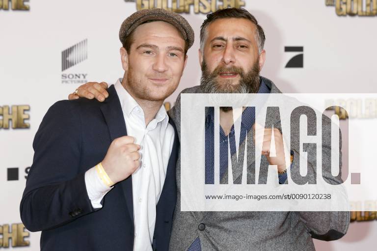 Frederick Lau und Kida Khodr Ramadan bei der Weltpremiere des Kinofilms Die Goldfische im Mathäser Filmpalast. München
