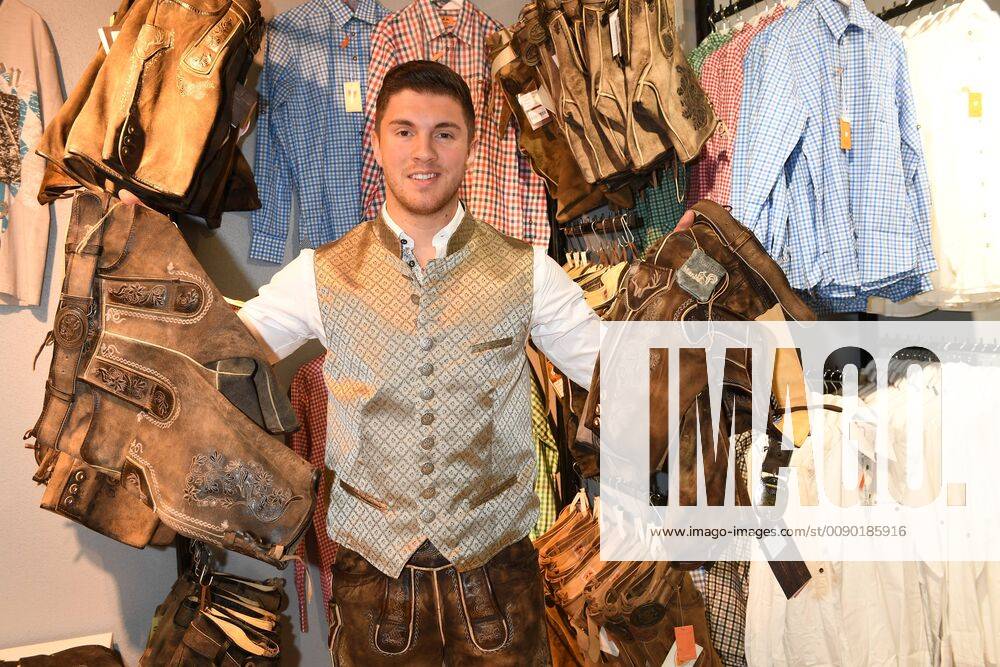 Joey Heindle Store Opening von Trachtenwahnsinn in Germering b. München Store, Laden, Geschäft Trachten, Dirndl, Lederhosen München 16. März 2019