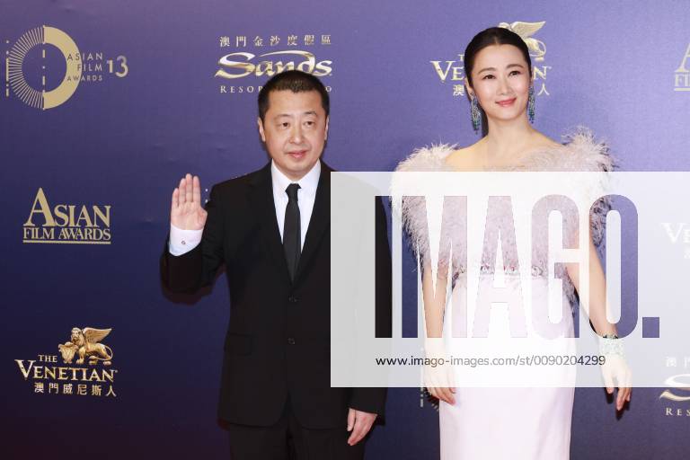 Chinese actress Zhao Tao, wife of director Jia Zhangke, arrives on the red carpet for the 13th Asia Film Awards in Hong Kong, China, 17 March 2019. Zhao Tao pairs up with husband Jia Zhangke at 13th Asia Film Awards bjl8080127