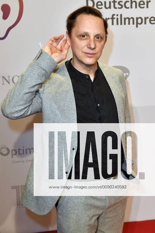 Arndt Schwering-Sohnrey bei der Verleihung des 17. Deutschen Hörfilmpreises 2019 in der Hauptstadtrepräsentanz der Deutschen Telekom. Berlin