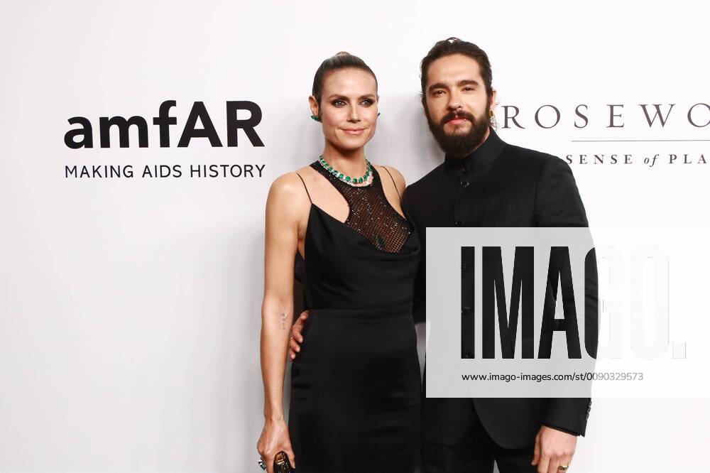 Entertainment Themen der Woche KW13 German-American model, actress Heidi Klum and her fiance Tom Kaulitz attend the amfar gala event in Hong Kong, China, 25 March 2019. Heidi Klum enjoys date night with fiance Tom Kaulitz at amfar gala event in Hong Kong bjl8263122