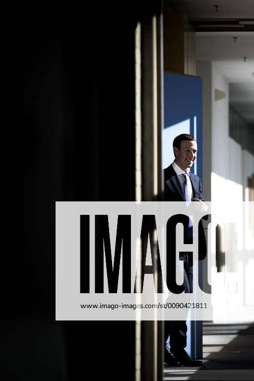 Mark Zuckerberg, CEO und Gruender von Facebook, aufgenommen in Berlin, 01.04.2019. Berlin Germany