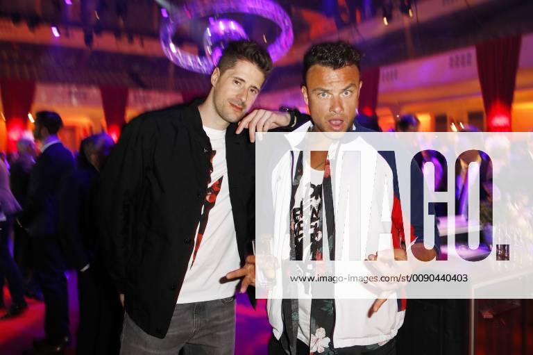 Vincent Stein und Dag-Alexis Kopplin von SDP bei der 14. Verleihung des PRG Live Entertainment Award in der Festhalle Frankfurt. Frankfurt am Main