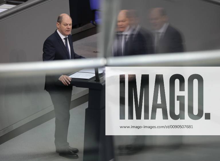 Olaf Scholz, Vizekanzler und Finanzminister , Deutschland, Berlin, Bundestag, 4. April 2019 (92. Sitzung), Themen: Illegale Beschäftigung u. Sozialleistungsmissbrauch , 70 Jahre NATO , 3. Wahlgang - Stellvertreterin des Präsidenten