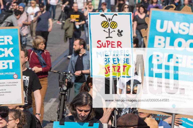 In Berlin haben am Samstag (06.04.19) mehrere Zehntausend Menschen fuer bezahlbaren Wohnraum und gegen Verdraengung durch steigende Mieten demonstriert. Aufgerufen zu der Demonstration hatte das Buendnis Gemeinsam gegen Verdraengung und Mietenwahnsinn . Die Demonstration und dazugehoerige Aktionstage sind ein Gemeinschaftsprojekt von ueber 280 mieten- und stadtpolitischen Gruppen, Vereinen, Verbaenden, sozialen Einrichtungen und vielen weiteren Organisationen aus dem ganzen Bundesgebiet. Demonstrationen und Aktionen fanden bundesweit in 24 Staedten und europaweit in Spanien, Niederlande, Italien, Belgien, Ungarn, Rumaenien, Irland, Portugal, Grossbritannien, Zypern, Mallorca, Frankreich statt. (Siehe epd-Meldung vom 06.04.2019) Mietenwahnsinn-Demo in Berlin