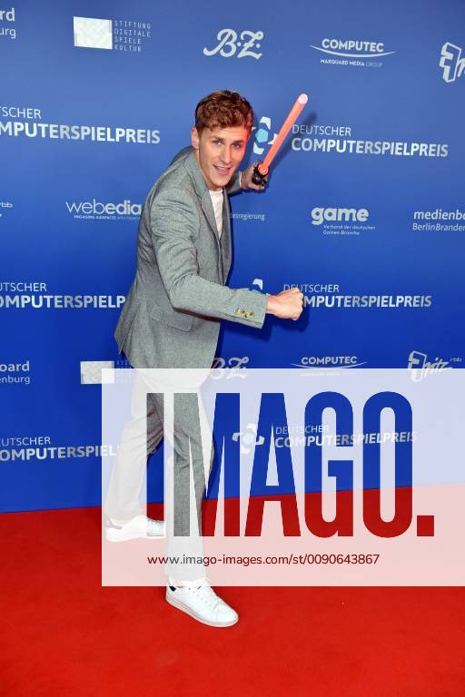 Lukas Sauer beim Deutscher Computerspielpreis 2019 im Admiralspalast in Berlin am 09.04.2019