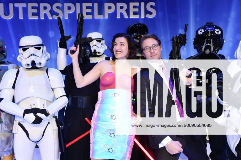 Dorothee Bär und Andreas Scheuer bei der Verleihung des Deutschen Computerspielpreises 2019 im Admiralspalast. Berlin