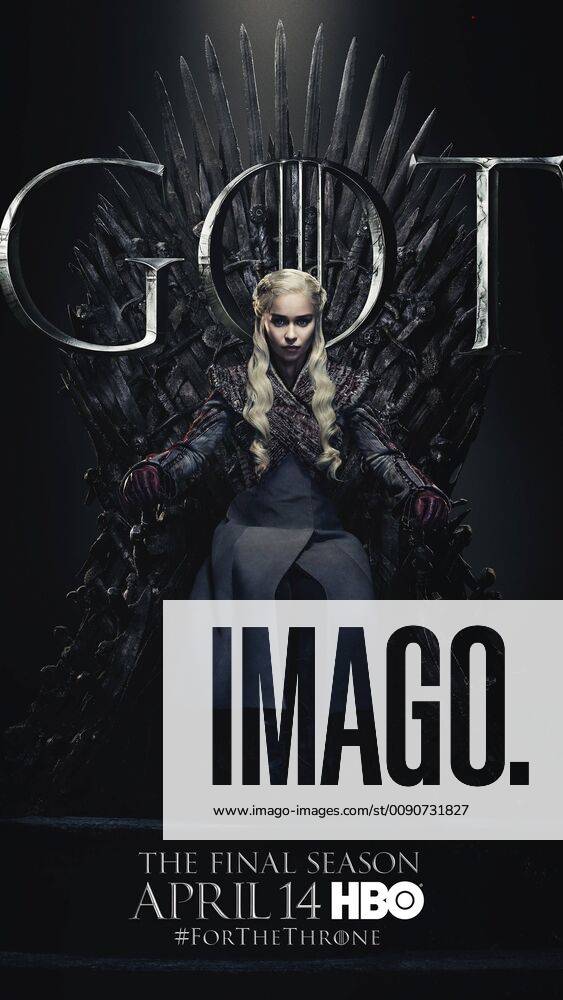 Emilia Clarke as Daenerys Targaryen, Game of Thrones Season 8 (2019), Photo Credit: HBO The Hollywood Archive Los Angeles CA