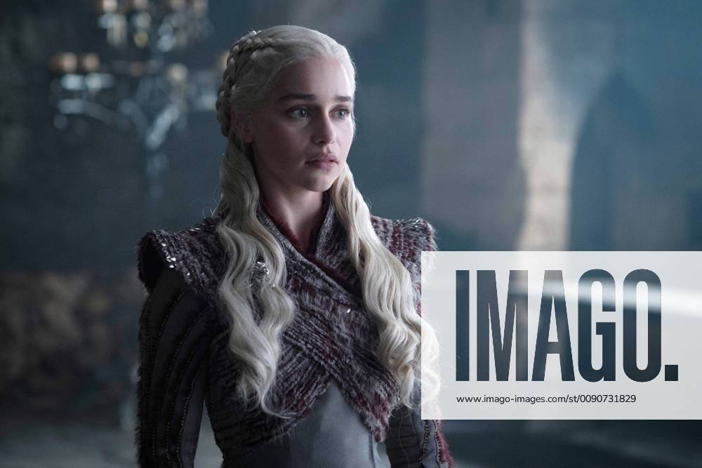 Emilia Clarke as Daenerys Targaryen, Game of Thrones Season 8 (2019), Photo Credit: Helen Sloan-HBO The Hollywood Archive Los Angeles CA