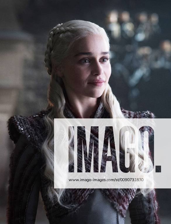 Emilia Clarke as Daenerys Targaryen, Game of Thrones Season 8 (2019), Photo Credit: Helen Sloan-HBO The Hollywood Archive Los Angeles CA
