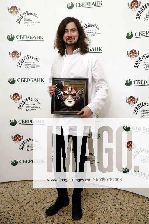 Conductor Filipp Chizhevsky receives the Opera Best Conductor award for the Il Trionfo Del Tempo E Del Disinganno by Moscow s Stanislavsky and Nemirovich-Danchenko Musical Theatre at the 2019 Golden Mask award ceremony at the Historic Stage of the Bolshoi Theatre. Artyom Geodakyan TASS TS0A86EB