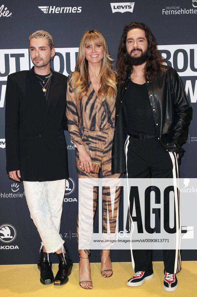 Bill Kaulitz, Heidi Klum und Tom Kaulitz bei der Verleihung der 3. About You Awards 2019 in den Bavaria Studios. München