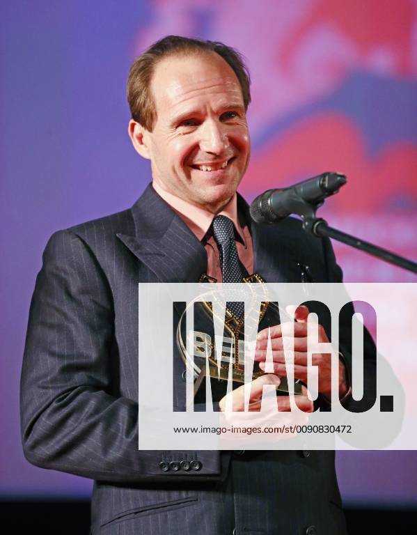 English actor and film director Ralph Fiennes, who has received the Konstantin Stanislavski Award I Believe , during a screening of his drama film about ballet dancer Rudolf Nureyev titled The White Crow as part of the 41st Moscow International Film Festival at Karo 11 Oktyabr Cinema. Mikhail Tereshchenko TASS TS0A8DBD