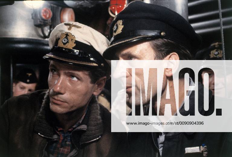 DAS BOOT Teil 1 BRD 1981 Wolfgang Petersen JÜRGEN PROCHNOW (Kommandant), KLAUS WENNEMANN (Chef-Ingenieur), Das Boot , 1981. 31240 Überschrift: DAS BOOT BRD 1981