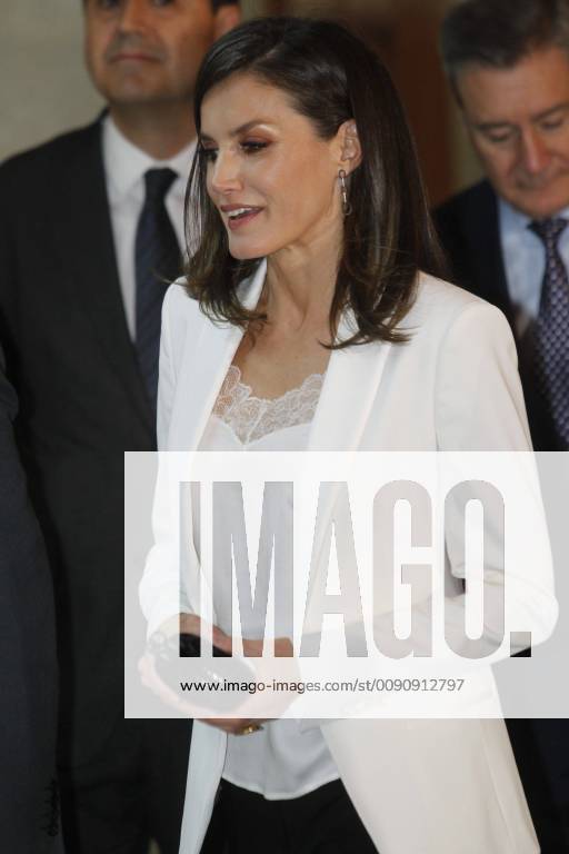 The queen Letizia Ortiz attend the delivery of awards of childrens literature Barco de Vapor y Gran Angular Photo Jose Cuesta 261 Cordon Press Cordon Press Press JosexCuesta