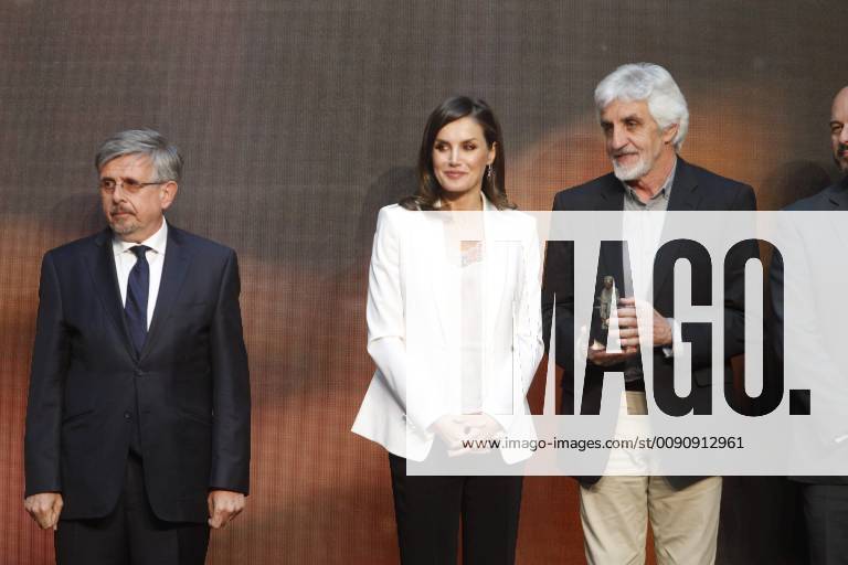 The queen Letizia Ortiz attend the delivery of awards of childrens literature Barco de Vapor y Gran Angular Photo Jose Cuesta 261 Cordon Press Cordon Press Press JosexCuesta