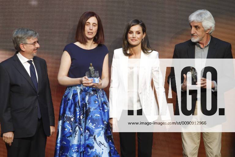 The queen Letizia Ortiz attend the delivery of awards of childrens literature Barco de Vapor y Gran Angular Photo Jose Cuesta 261 Cordon Press Cordon Press Press JosexCuesta